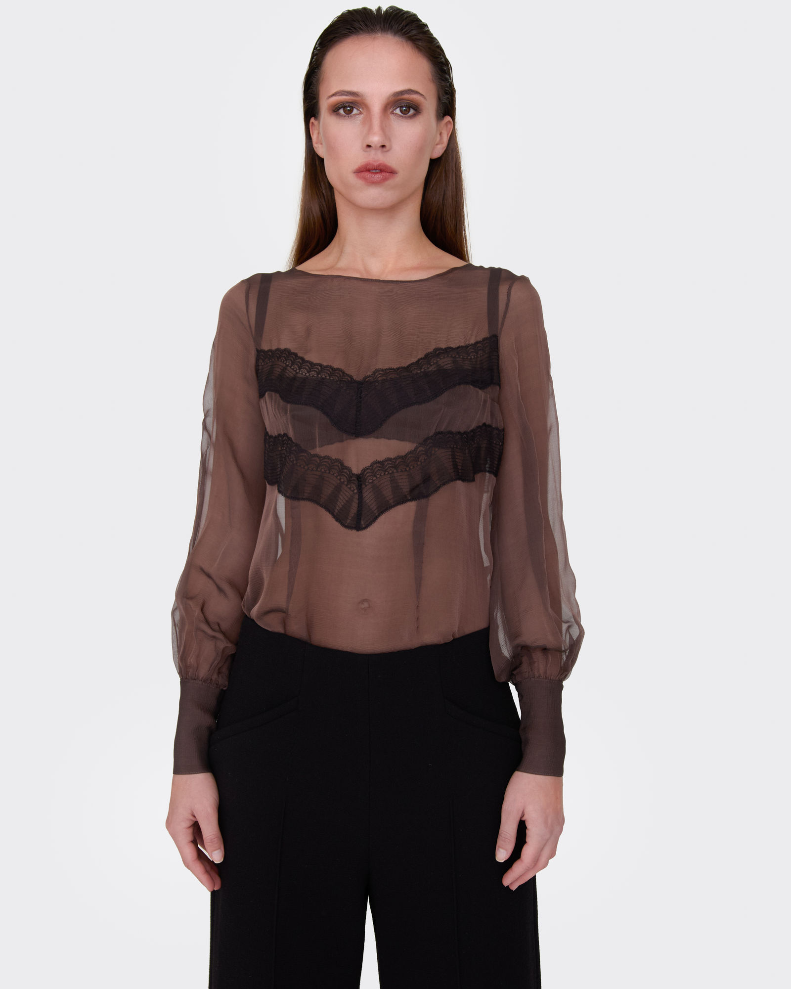 Aurelie Blouse Violet