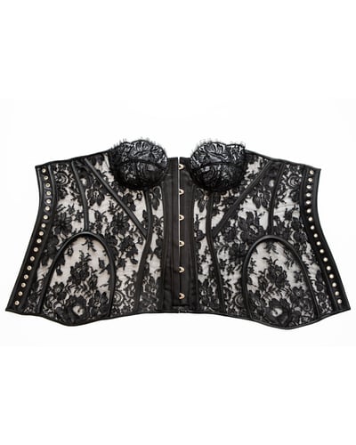 Photo of COUTURE — Architectural Lace Bustier, view 2
